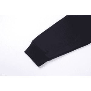 Black Gucci Replica Sweatshirt with Red Logo