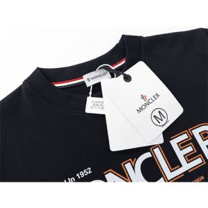 Black Moncler T-Shirt Replica