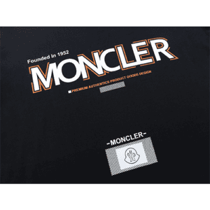 Black Moncler T-Shirt Replica