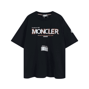 Black Moncler T-Shirt Replica