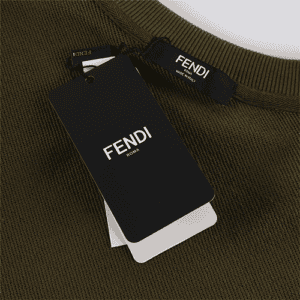 Brown Fendi Yellow Eyes Sweatshirt Replica