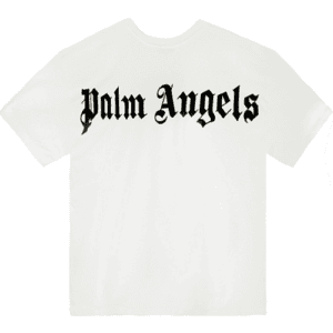 Classic Logo Print Palm Angels T-shirt - White