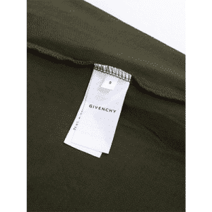 Green Givenchy Replica Destroyed Hoodie