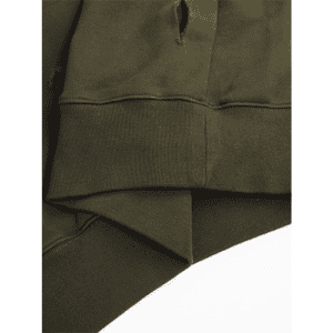 Green Givenchy Replica Destroyed Hoodie