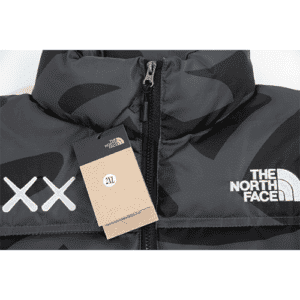 Kaws x The North Face Replica Retro 1996 Black Nuptse Jacket