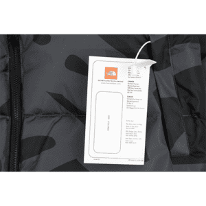 Kaws x The North Face Replica Retro 1996 Black Nuptse Jacket