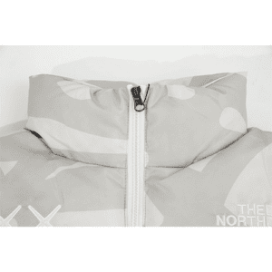 Kaws x The North Face Replica Retro 1996 Grey Nuptse Jacket