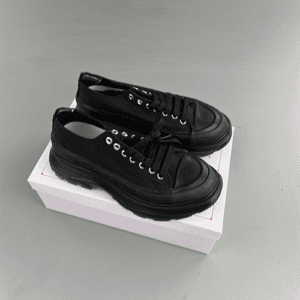 McQueen Graffiti Tread Slick Lace Up