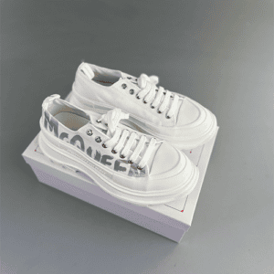 McQueen Graffiti Tread Slick Lace Up