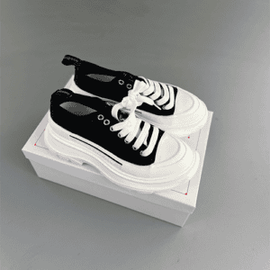 McQueen Graffiti Tread Slick Lace Up