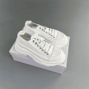 McQueen Graffiti Tread Slick Lace Up