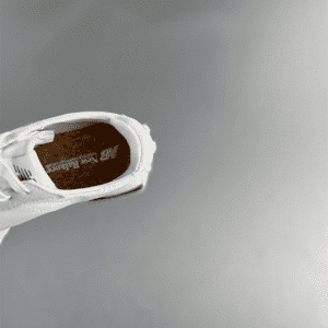 New Balance 327 White with Succulent Green