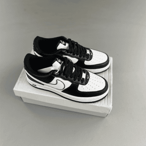 Nike Air Force 1 '07 Low White Black Outline Swoosh