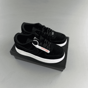 Nike Air Force 1 Black Suede