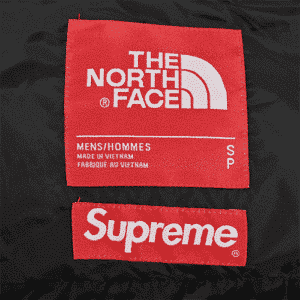 Supreme x The North Face Black Studded Nuptse Jacket