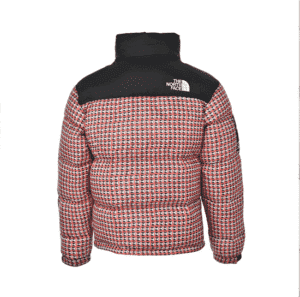 Supreme x The North Face Red Studded Nuptse Jacket