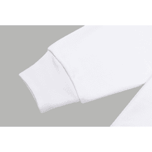 White Fendi Replica Sweatshirt with Bag Logo