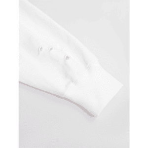 White Givenchy Replica Destroyed Hoodie