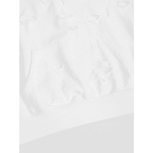 White Givenchy Replica Destroyed Hoodie