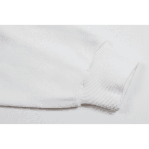 White Givenchy Replica Sweatshirt with Multicolor Text