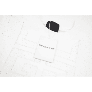 White Givenchy Replica Sweatshirt with White Sequins