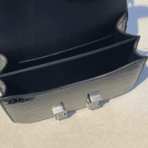 Constance 18 Alligator Black