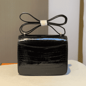 Constance 18 Alligator Black