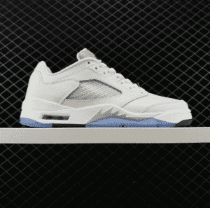 Jordan 5 Reps Retro Low Metallic White