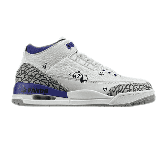 Panda Custom x Air Jordan 3 Reps