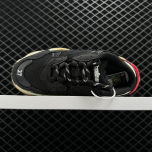 Balenciaga Reps Triple S DIY Black Red White (4)