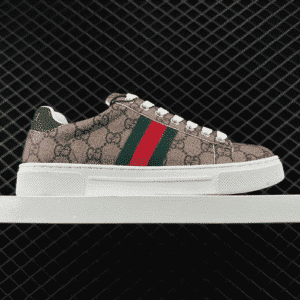 Gucci Reps Ace GG Crystal Canvas Web Beige (6)