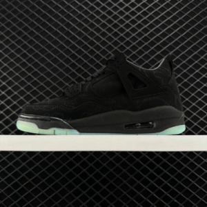 Kaws X Air Jordan 4 Reps Retro Black (5)