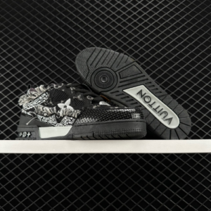 LV Reps Skate Black Swarovski Monogran (3)