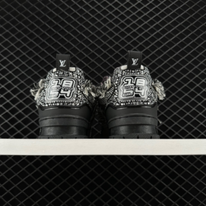 LV Reps Skate Black Swarovski Monogran