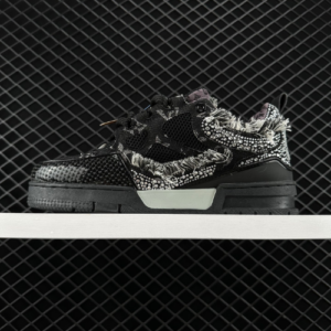 LV Reps Skate Black Swarovski Monogran (4)