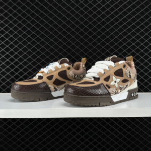 LV Reps Skate Brown Snakeskin (2)