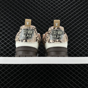 LV Reps Skate Brown Snakeskin