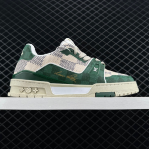 LV Reps Trainer Damier White Green (6)