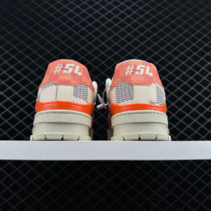 LV Reps Trainer Damier White Orange (3)