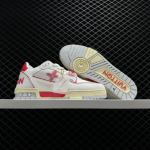 LV Reps Trainer Low White Red Mesh (3)