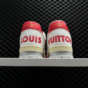LV Reps Trainer Low White Red Mesh