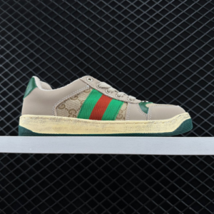 Gucci Reps Screener Distressed Low Top Sneaker 4