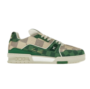 Lv Reps Damier White Green Trainer Sneaker