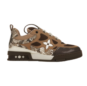 Lv Reps Skate Brown Snakeskin Sneaker