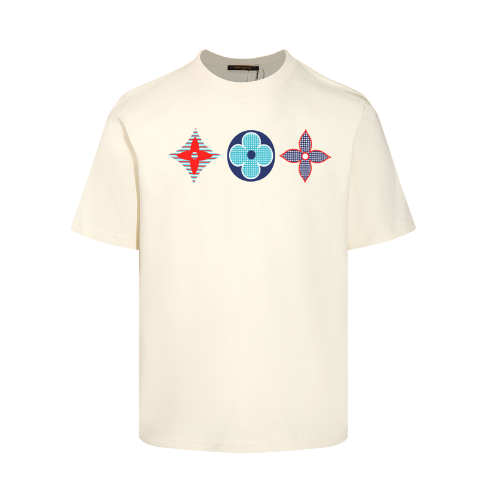 LV Reps Multicolor Monogram Printed T-Shirt